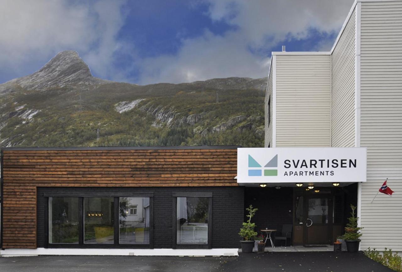 Svartisen Apartments Glomfjord Exterior foto